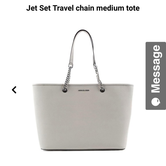 Michael Kors Saffiano Jet Set Tote - Picture 2 of 14